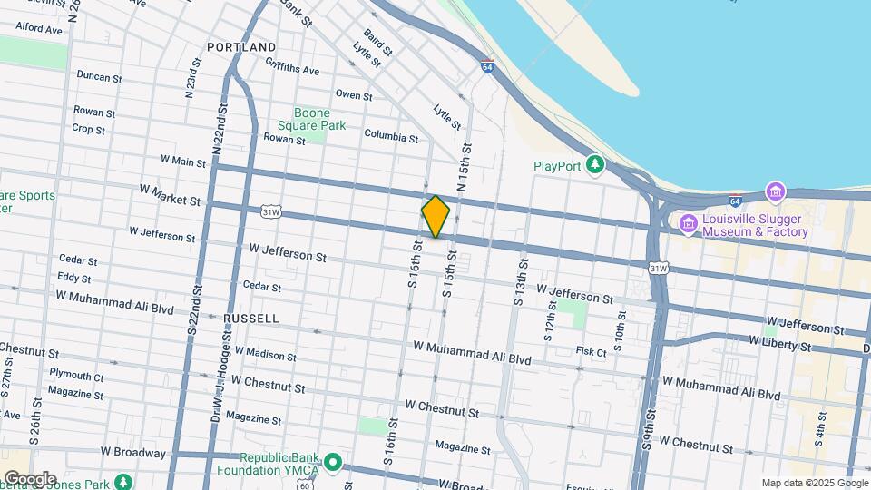 1518 W Market St Mapa y Detalles de la Ubicación