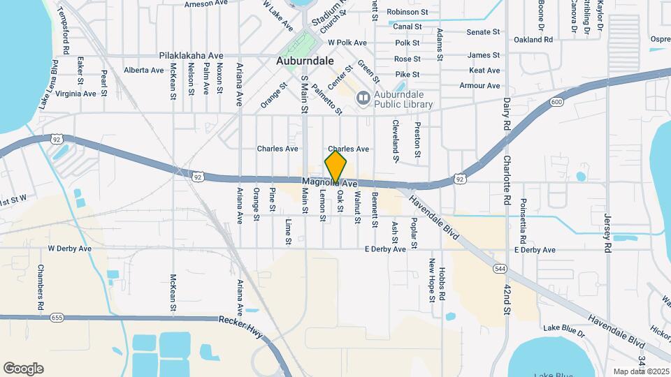 305 Magnolia Ave Map and Location Details