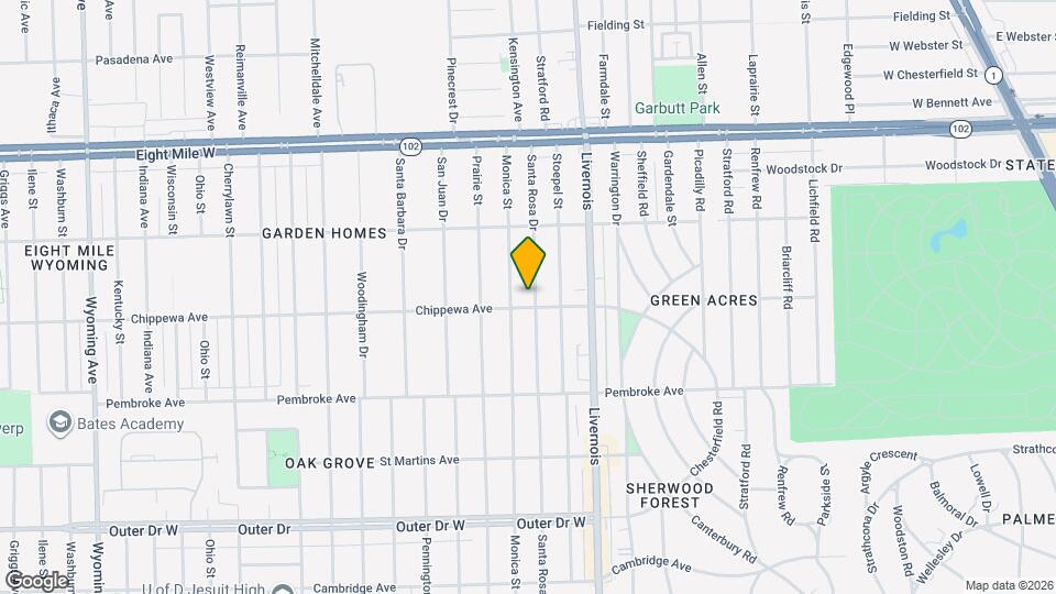 $1300 4 bedrooms Map and Location Details