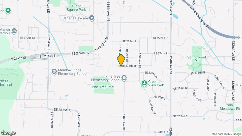 11701 SE 276th St Map and Location Details