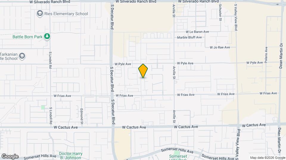 10199 Glowing Amber St Map and Location Details