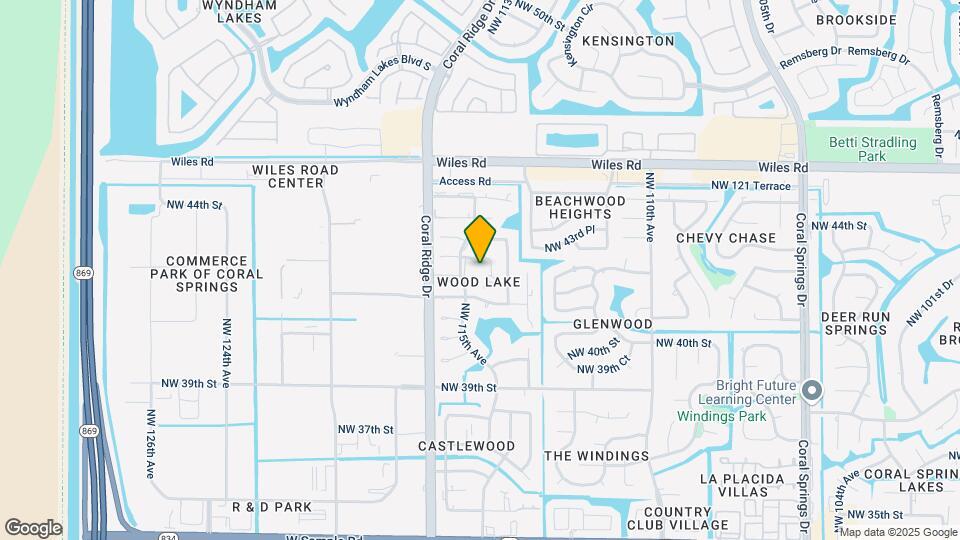 11502 NW 43rd St Map and Location Details