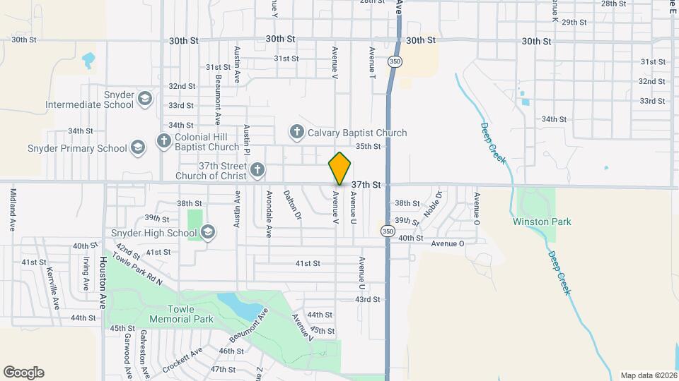 3710 Avenue V Map and Location Details