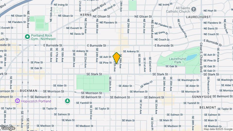 316 SE 27th Ave Map and Location Details