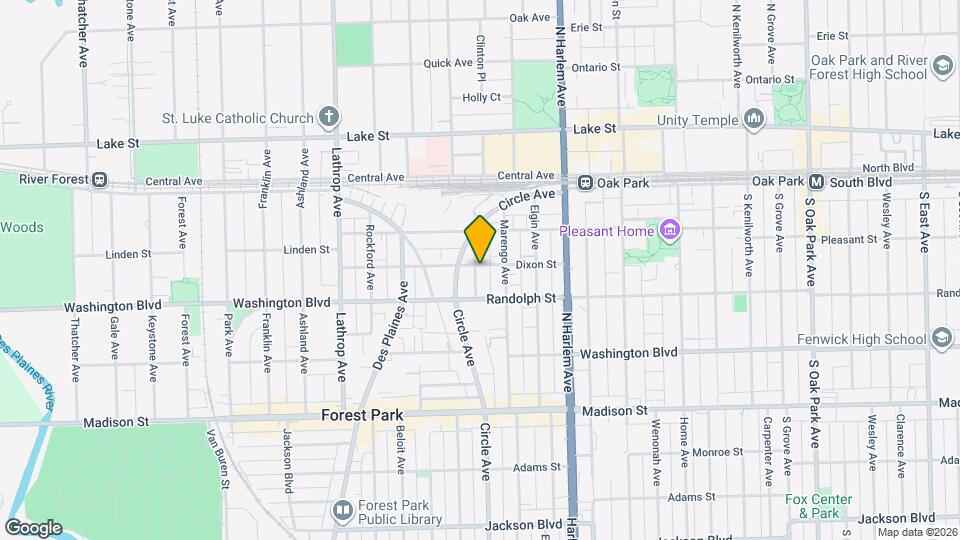 7320 Dixon St Map and Location Details