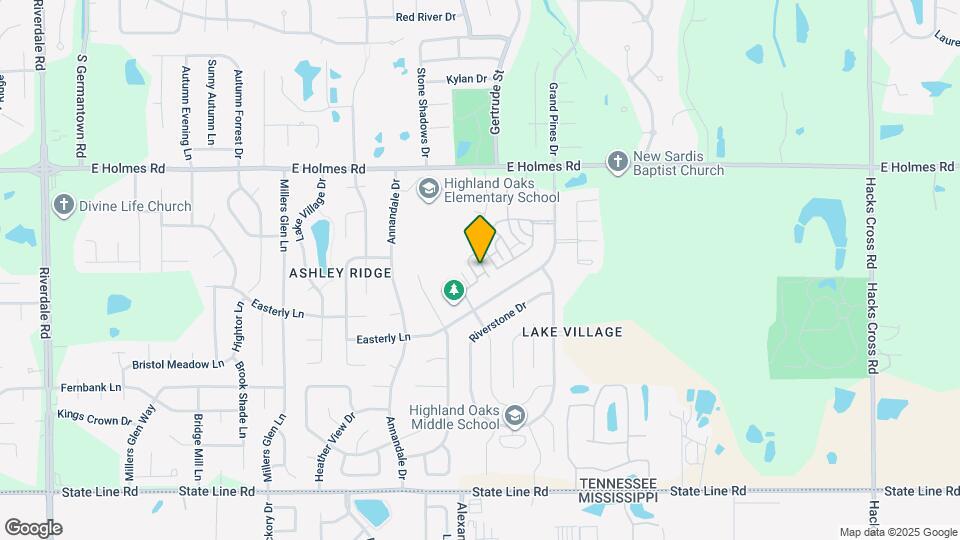 7553 Glen Laurel Way Map and Location Details