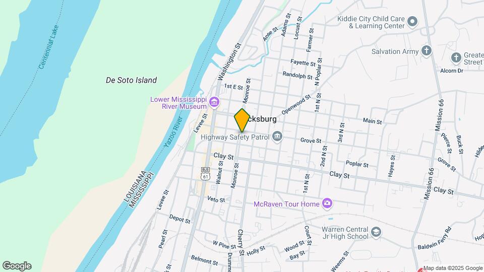 1107 Monroe St Map and Location Details