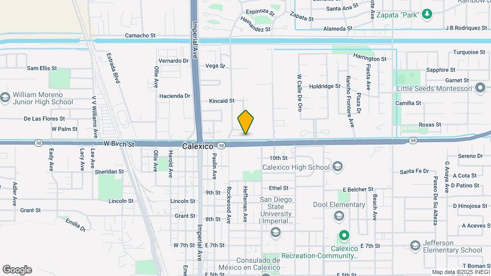 223 E Birch St Map and Location Details
