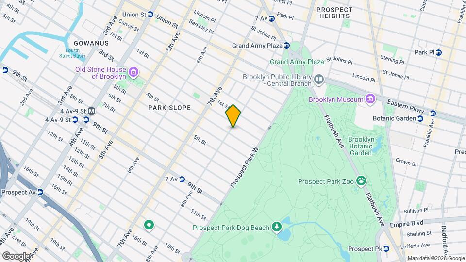 575 3rd St Map and Location Details
