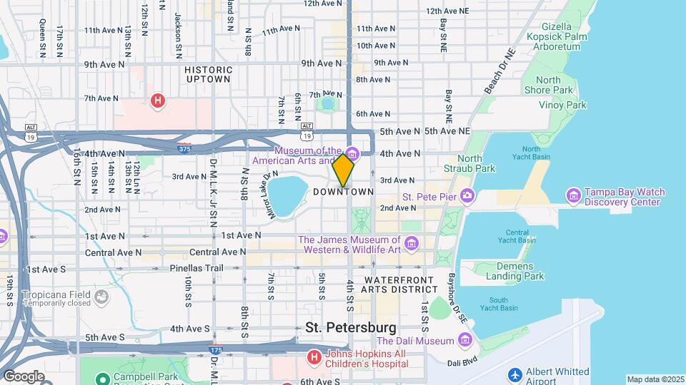 Bayside Arms Apartments Mapa y Detalles de la Ubicación