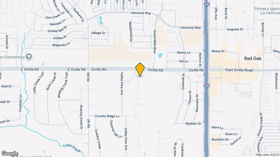 105 Hillcrest Ln Mapa y Detalles de la Ubicación