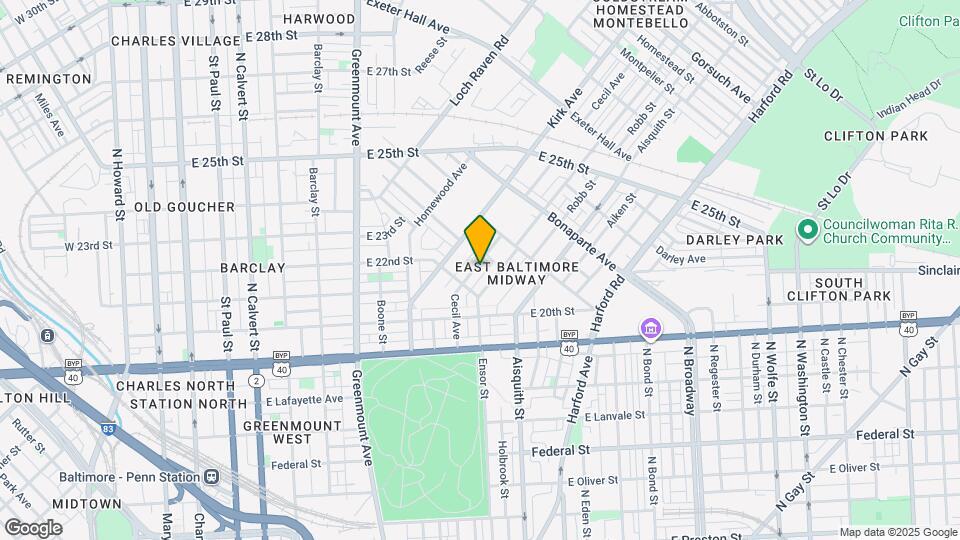 2231 Cecil Ave Map and Location Details