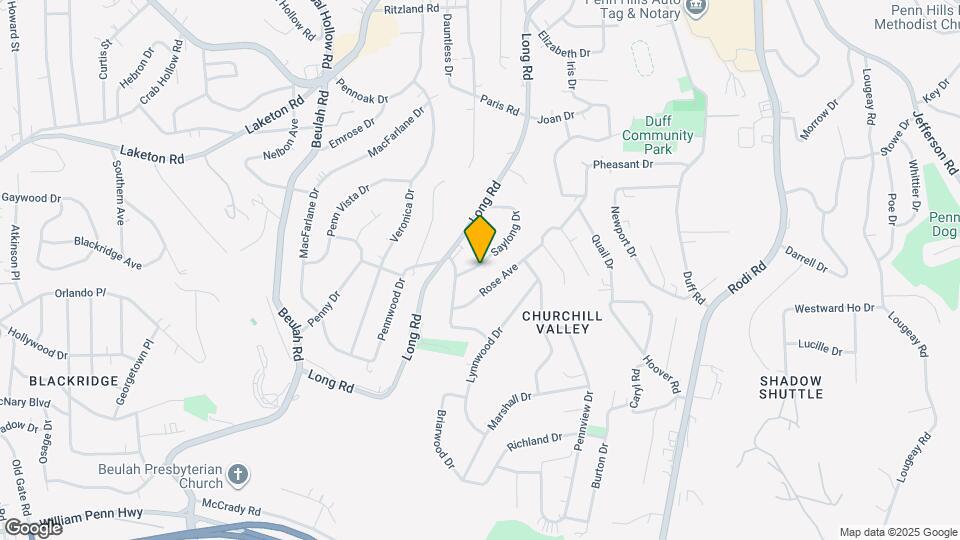 233 Saylong Dr Mapa y Detalles de la Ubicación