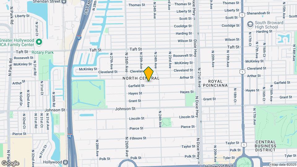 2437 Garfield St, Unit 4 Map and Location Details
