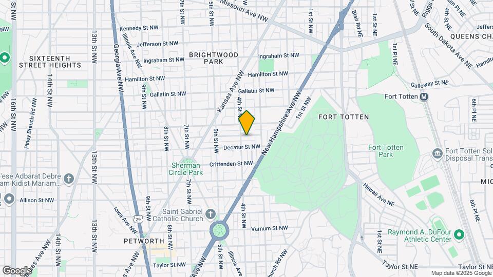 330 Delafield Pl NW, Unit 1 Map and Location Details