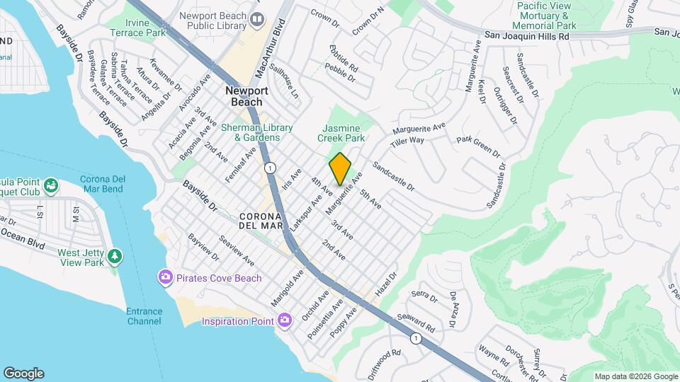 709 Marguerite Ave-Unit -709 Marguerite Avenue - Unit A Map and Location Details