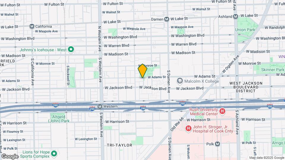 2135 W Adams St, Unit 02 Mapa y Detalles de la Ubicación