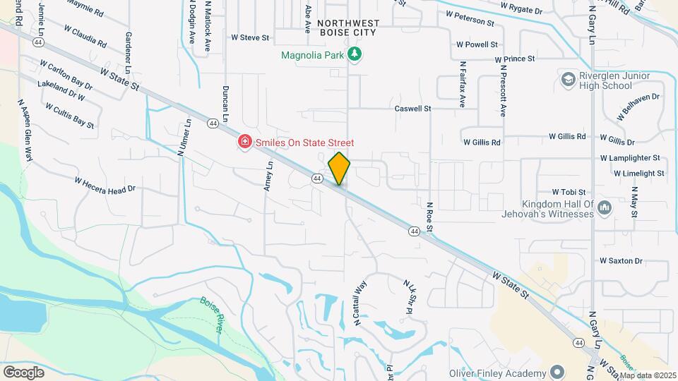 8741 W Pocono St Map and Location Details