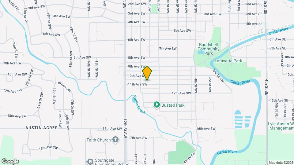 1008 11th Ave SW Map and Location Details