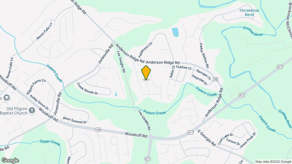 454 Peaksview Dr Map and Location Details