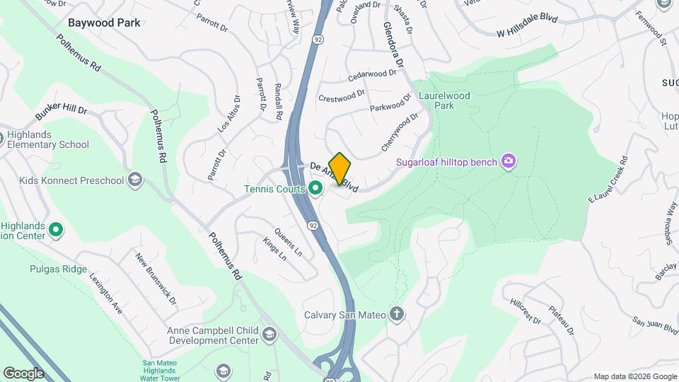 1654 Sugarloaf Dr Map and Location Details