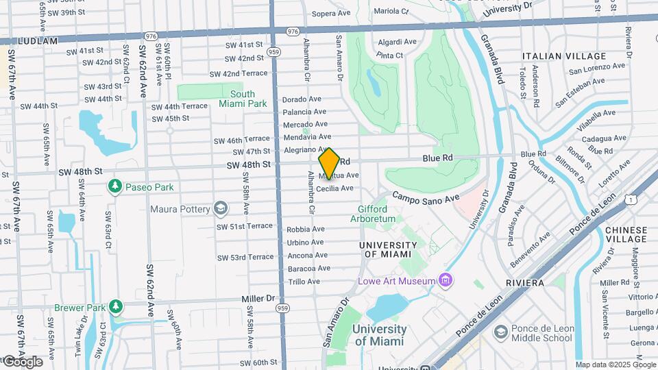 1449 Cecilia Ave Map and Location Details