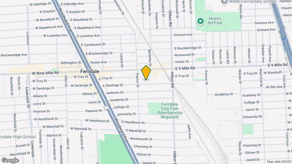 557 E Saratoga St Mapa y Detalles de la Ubicación