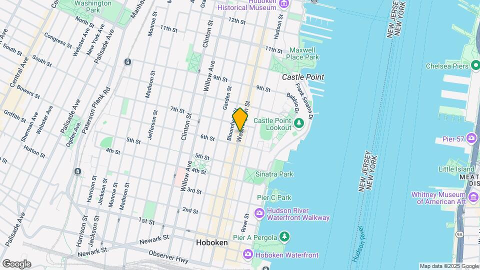644 Washington St Map and Location Details