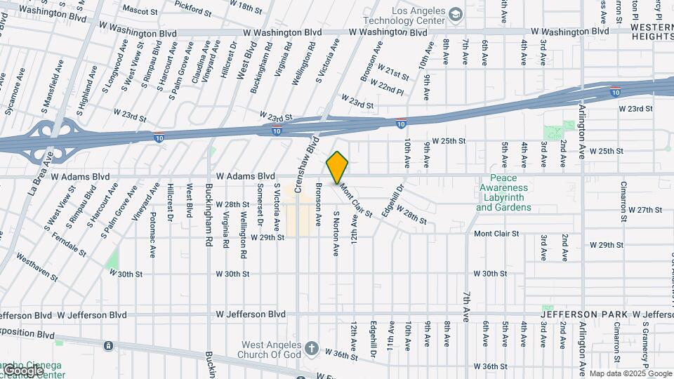 4234 Montclair St Mapa y Detalles de la Ubicación