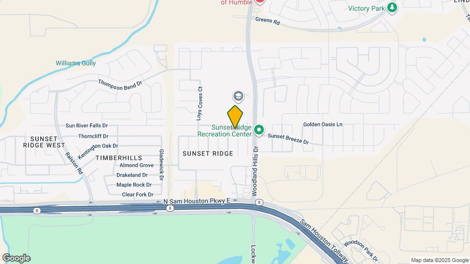 15107 Summer Sunset Dr Map and Location Details