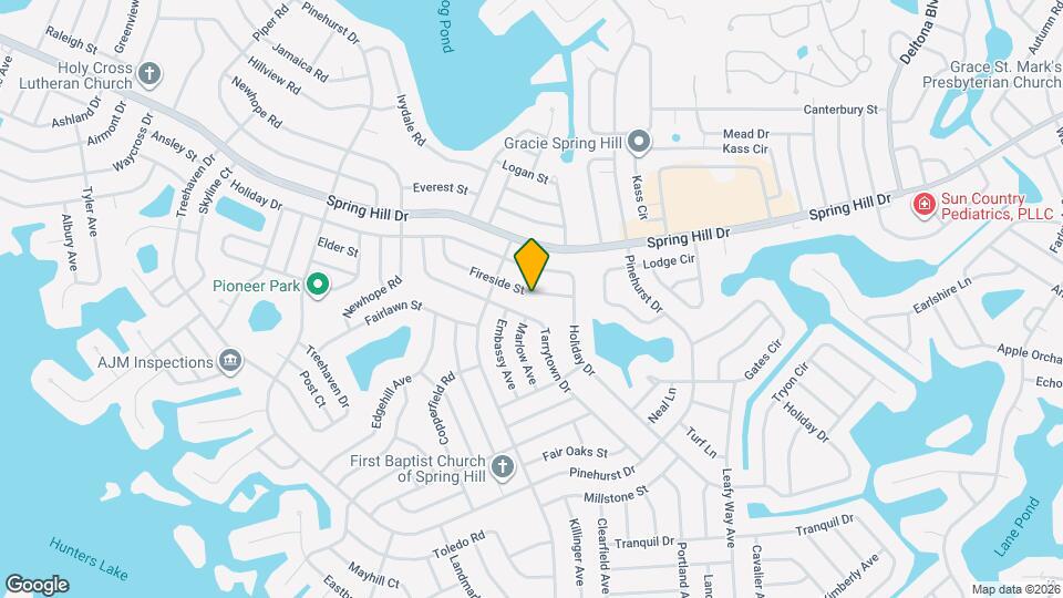 7184 Fireside St Map and Location Details