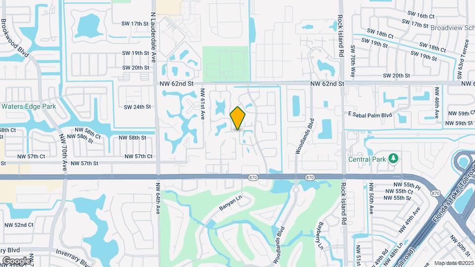 5871 Woodland Point Dr Map and Location Details