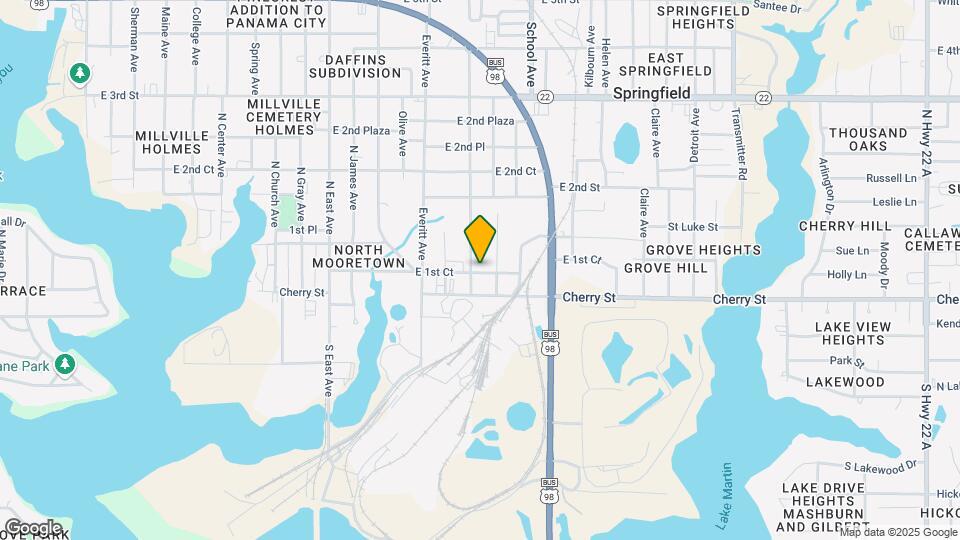 3207 E 1st Ct Map and Location Details