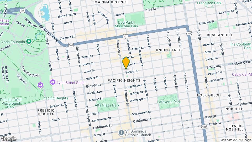 2266 Vallejo St Mapa y Detalles de la Ubicación