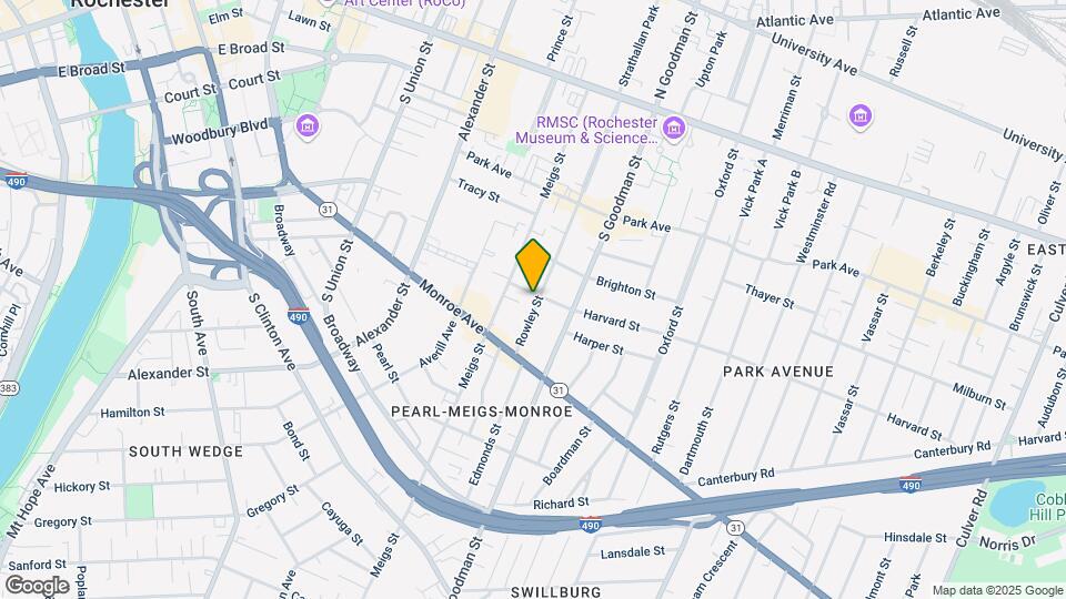 41-43 Rowley St Mapa y Detalles de la Ubicación