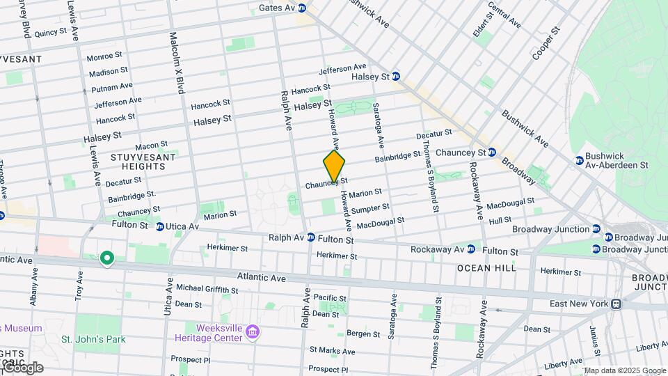 310 Chauncey St Map and Location Details