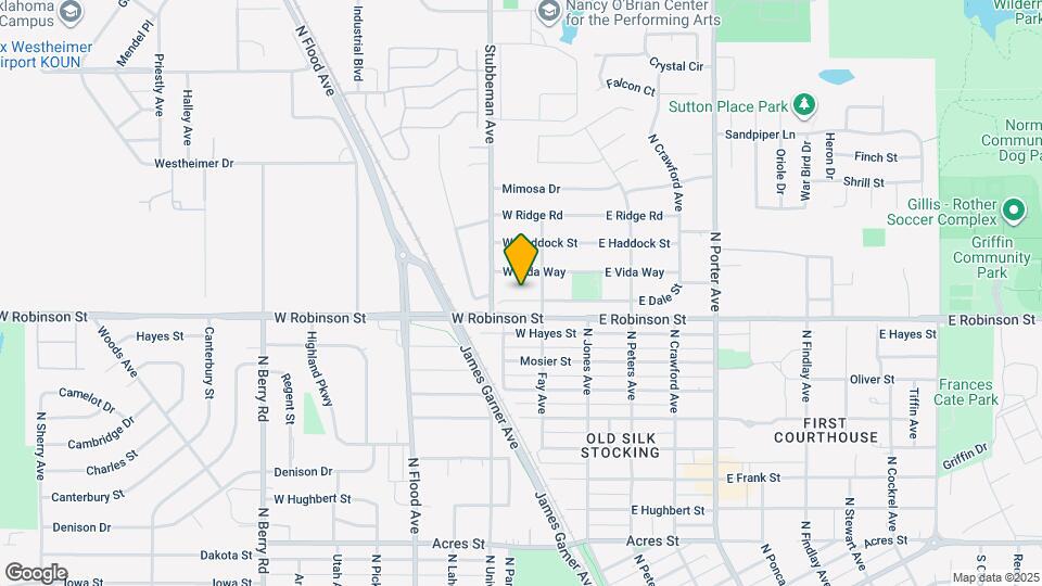 207 W Dale St Map and Location Details