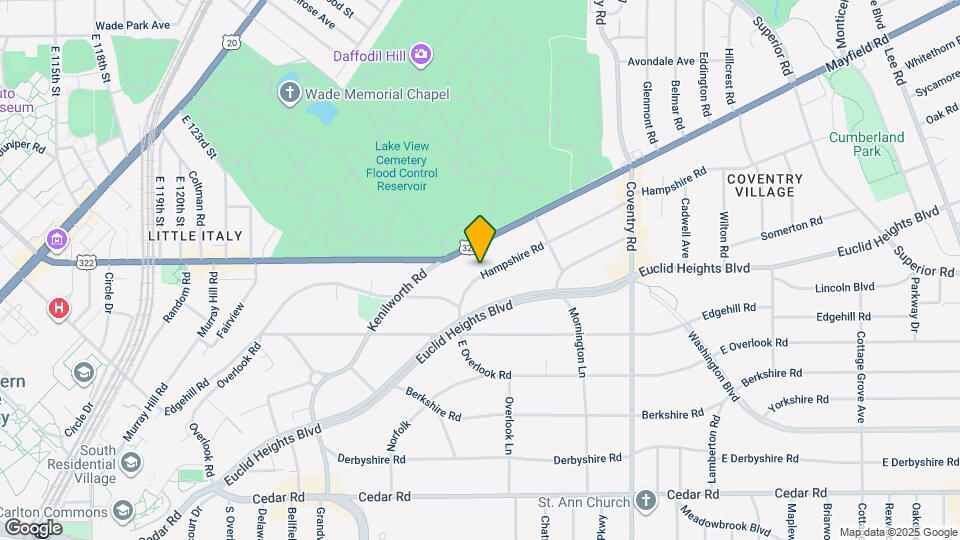 2623 Hampshire Rd Map and Location Details