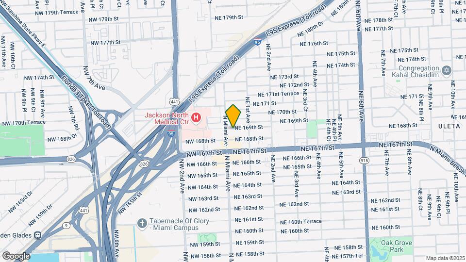32 NE 169th St, Unit 2 Mapa y Detalles de la Ubicación