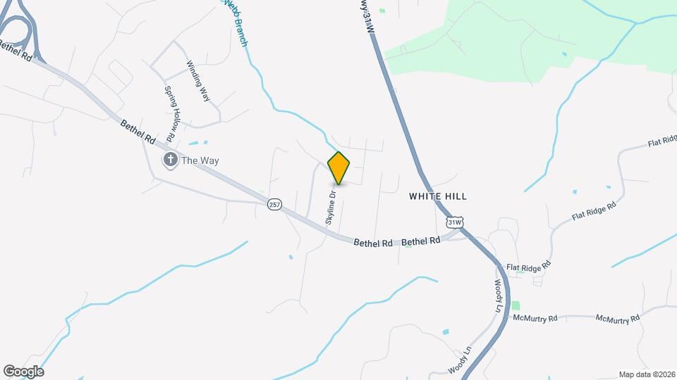 2017 Skyline Dr Mapa y Detalles de la Ubicación