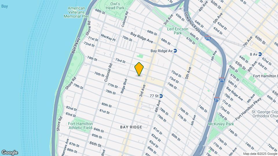 255 Bay Ridge Pky Map and Location Details