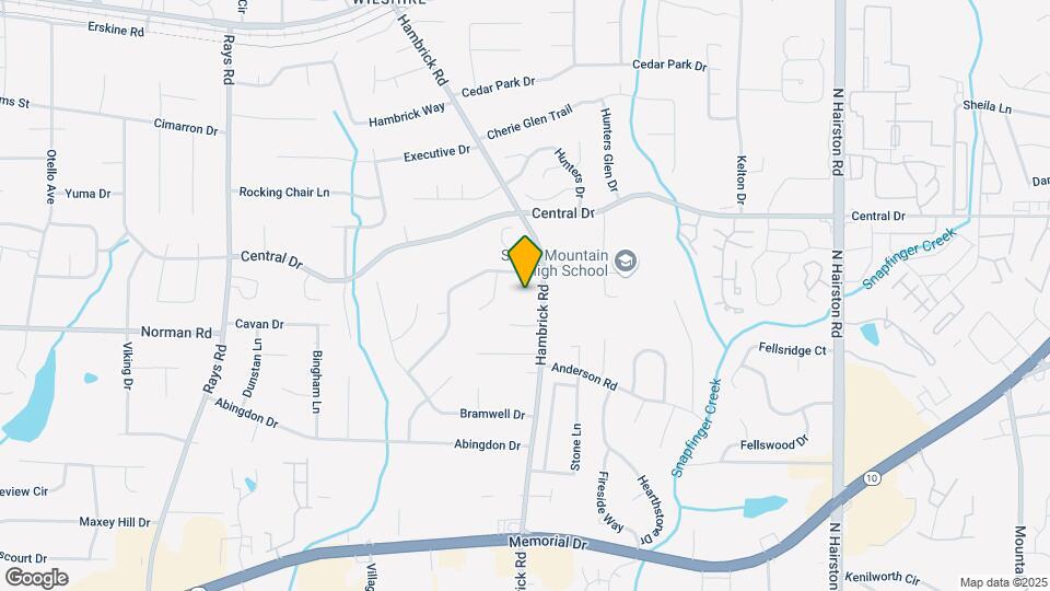 1018 Hambrick Rd Map and Location Details