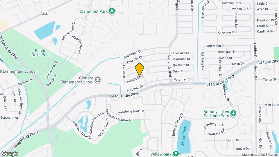 2805 Pickett Dr Map and Location Details