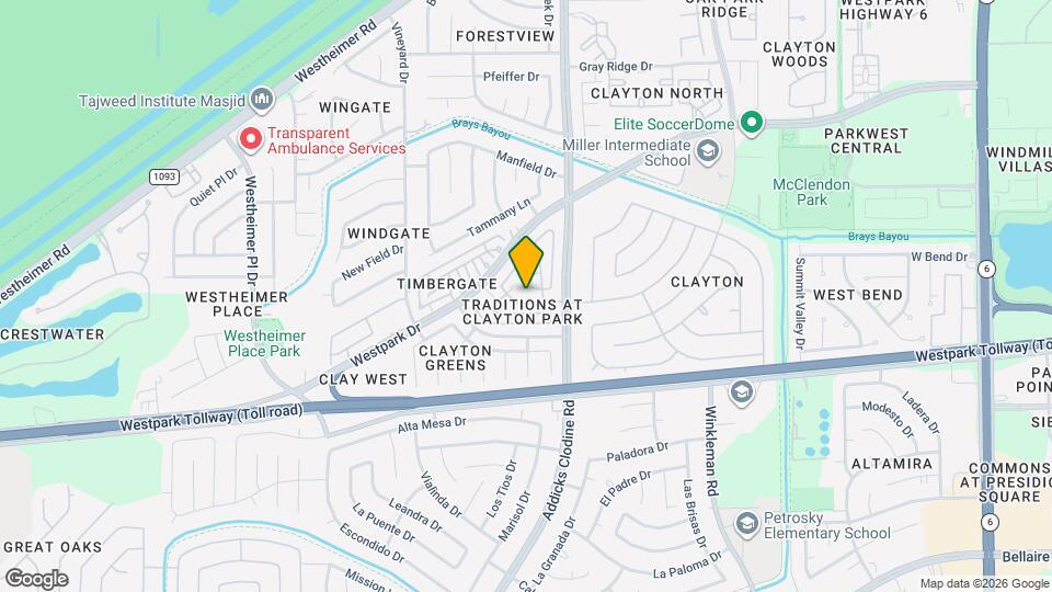 15810 W Park Ct Map and Location Details