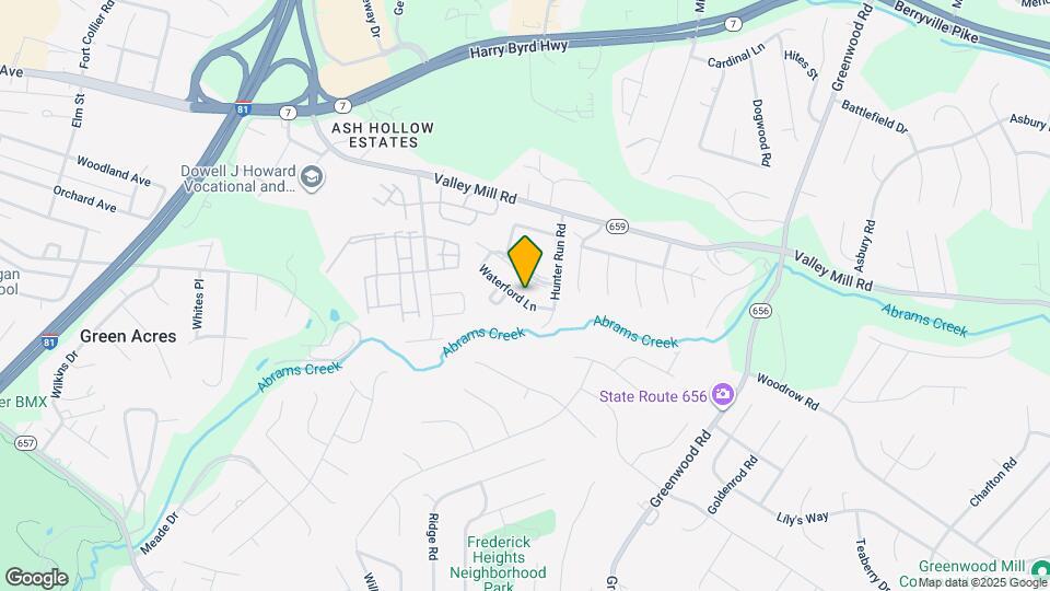 214 Waterford Ln Map and Location Details