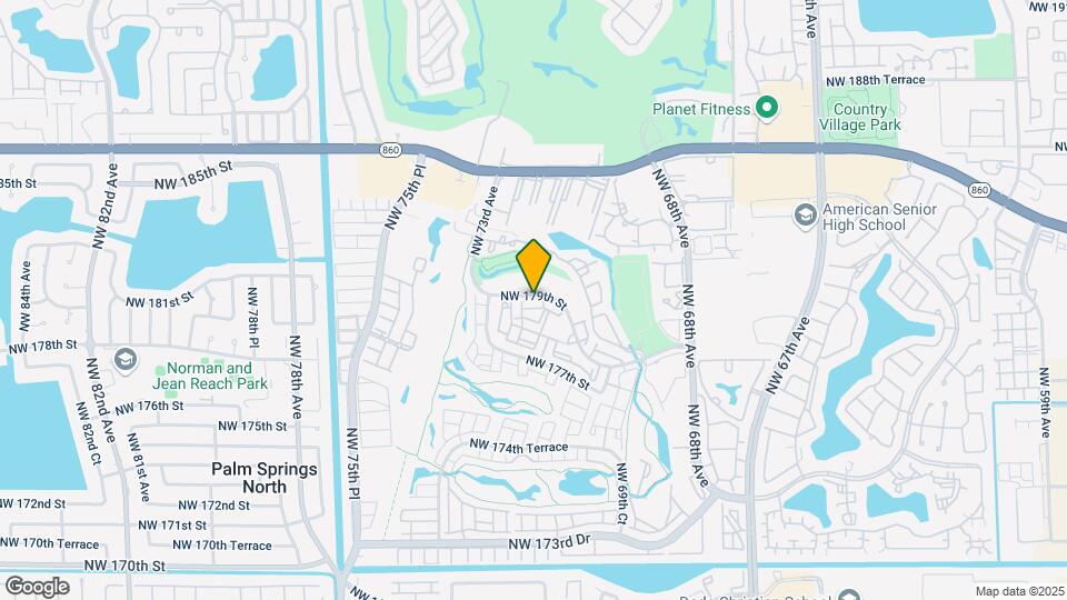 7080 NW 179th St, Unit 000 Map and Location Details