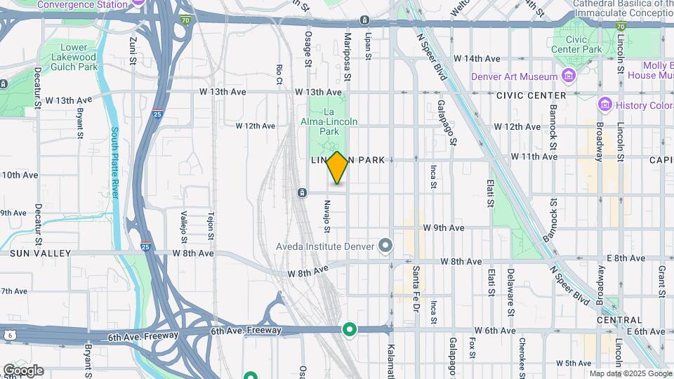 Mariposa Apartments Map and Location Details