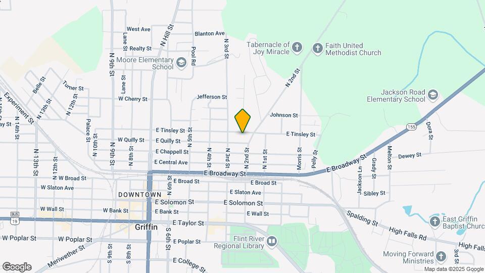 530 E Tinsley St Map and Location Details