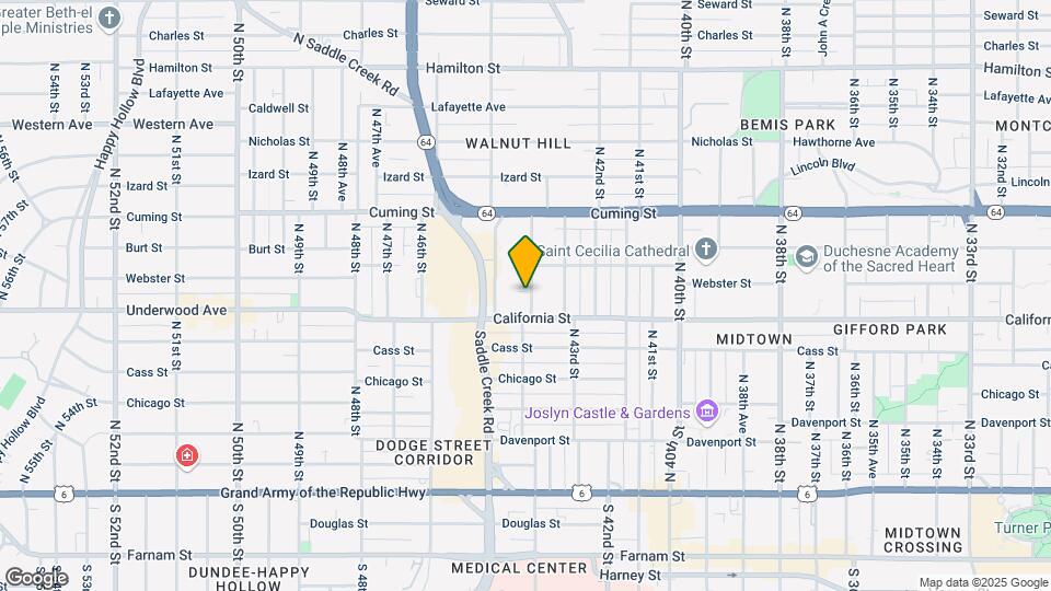 618 N 44th St Map and Location Details