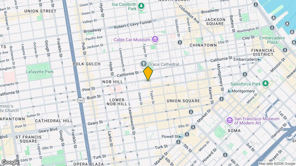 1001 Pine Street, Unit 1304 Mapa y Detalles de la Ubicación